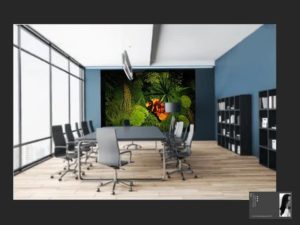 mur vegetalisé bureau
